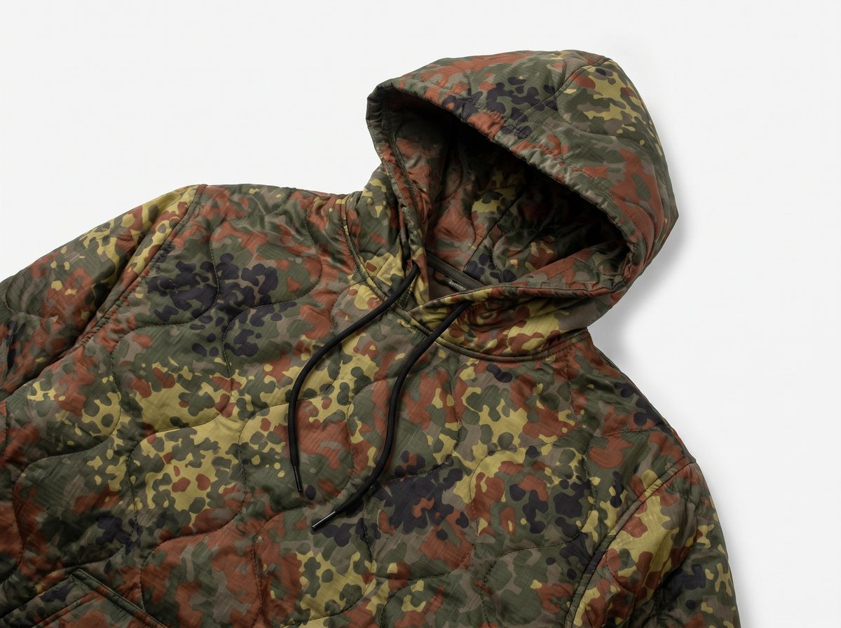 Woobie Hoodie in Flecktarn