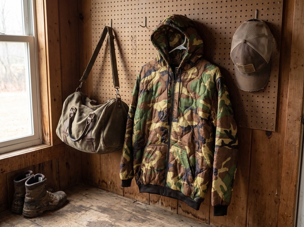 Woobie Jacket in the field